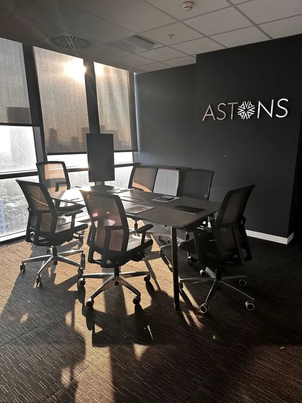 An Astons meeting room